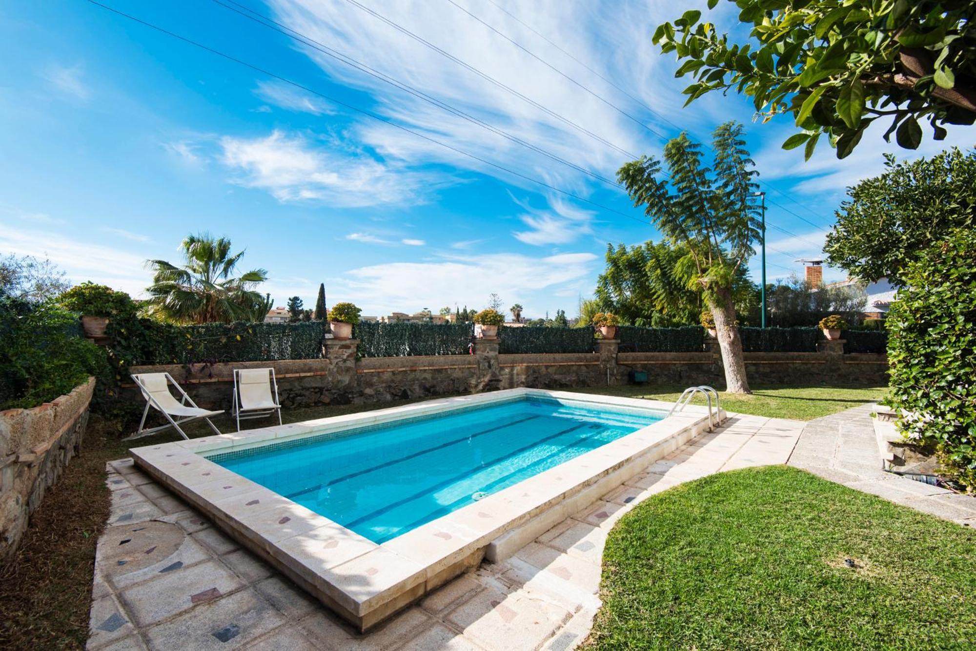 Queen Of The Ocean Villa: Stately Style House With Pool Málaga Esterno foto