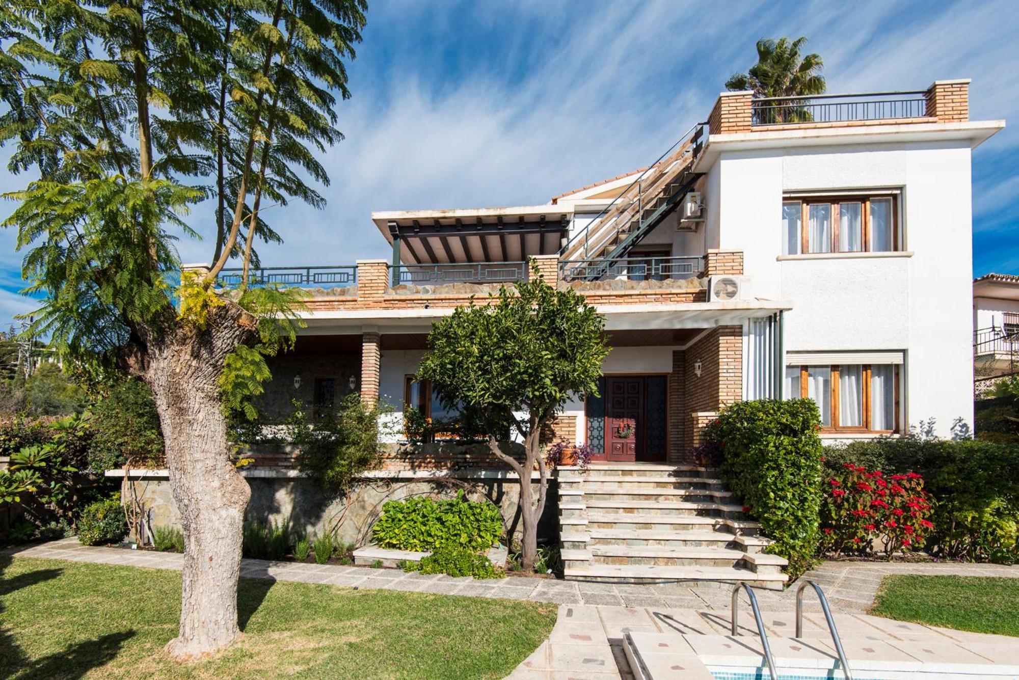 Queen Of The Ocean Villa: Stately Style House With Pool Málaga Esterno foto